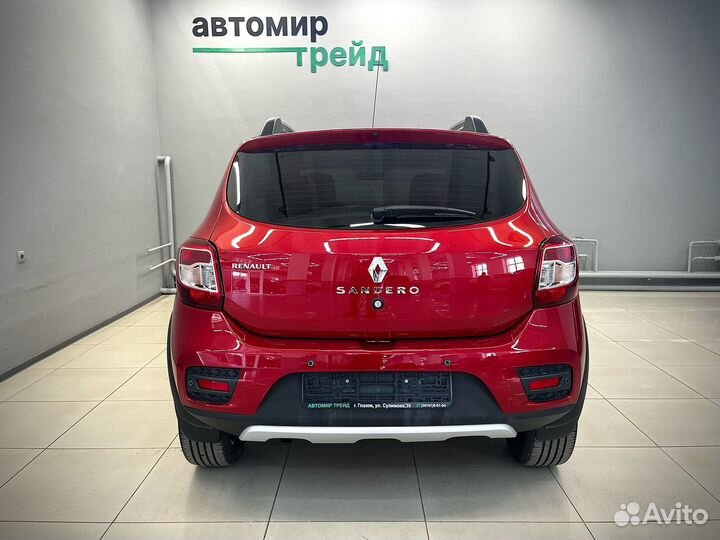Renault Sandero Stepway 1.6 МТ, 2018, 47 000 км