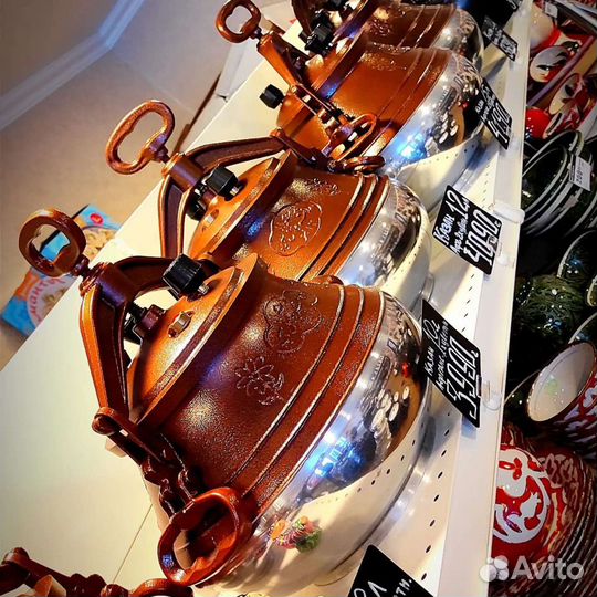 Афганские казаны Черные и Двухцветные