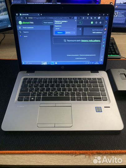 Ноутбук HP, 13 диагональ