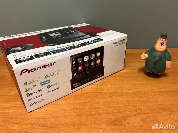 Автомагнитола 1Din Pioneer AVH-3500NEX 7