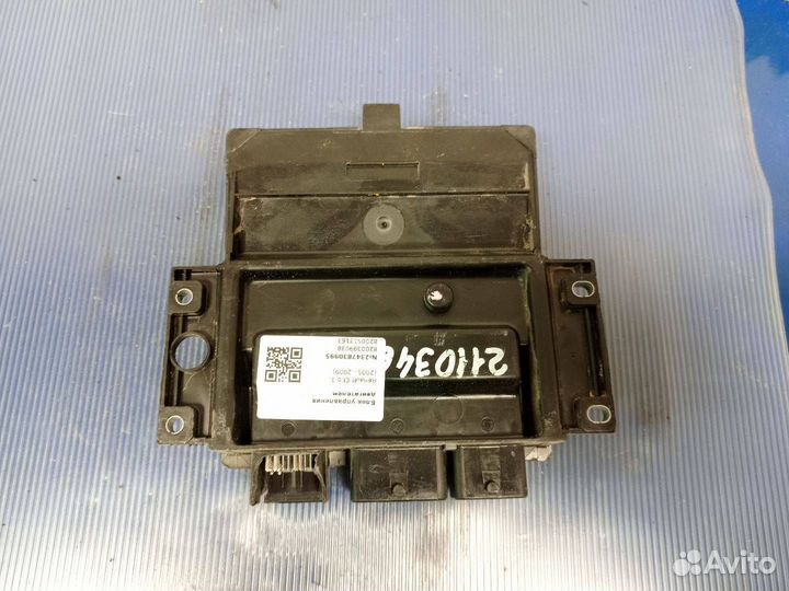 Блок управления двигателем Renault Clio 3