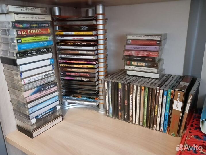 Диски DVD и CD