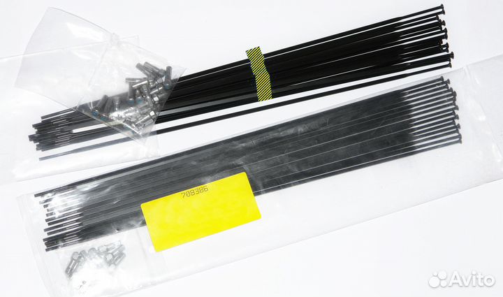 Alpina спицы плоские прямые 277–278 мм