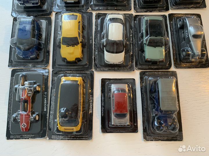 Коллекционные модели Hachette 1:43