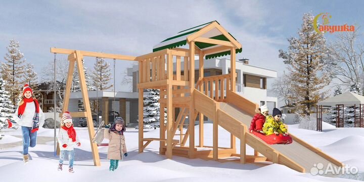 Детский игровой домик, пространство на заказ