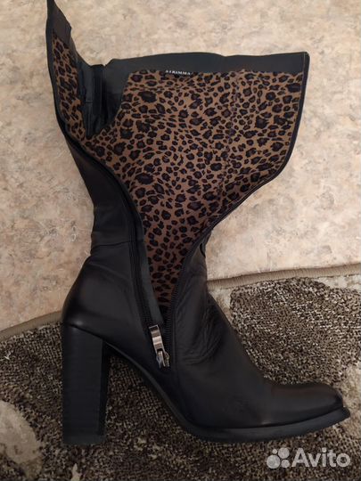 Сапоги натуральная кожа на Весну Осень