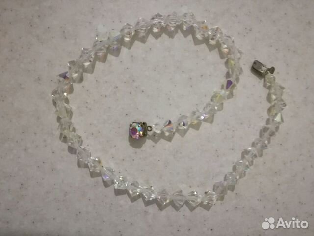 Бусы из чешского стекла (антиквар)