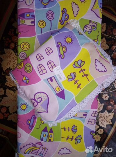 Матрац и подушка в коляску