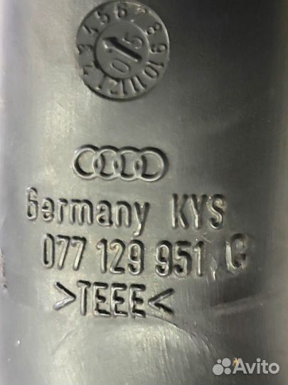 Патрубок воздухозаборника Audi A8 D3 4.2 BFM