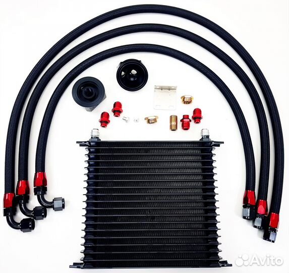 Маслокулер кит Trust 19 секций с выносом фильтра