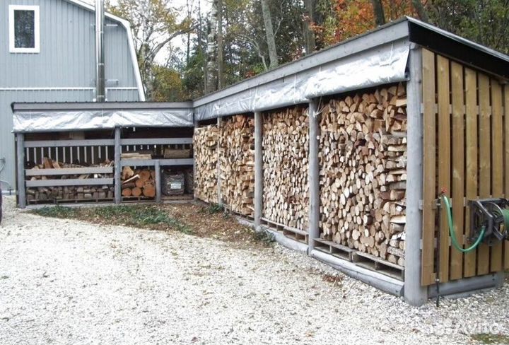 Дрова наколотые