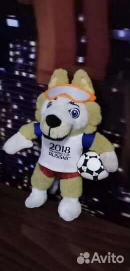Мягкая игрушка Волк Забивака FIFA 2018