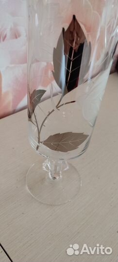 Хрусталь конфетницы, вазы, бокалы, салатники