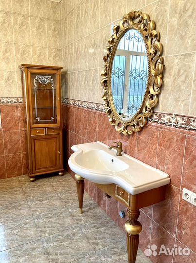 LineaTre мебель для ванной орех золото Италия