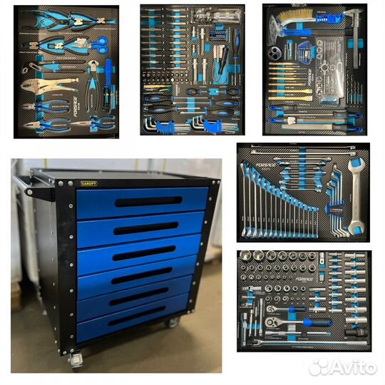 Тележка инструментальная 274 предмета Forsage