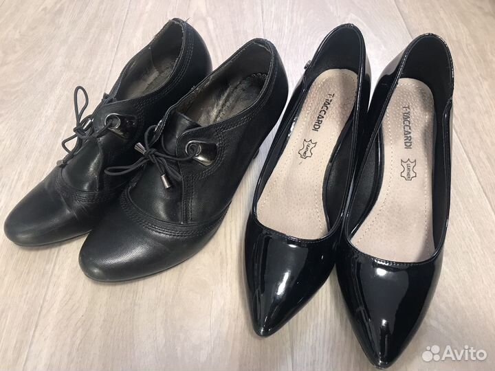 Ботильоны и туфли 38