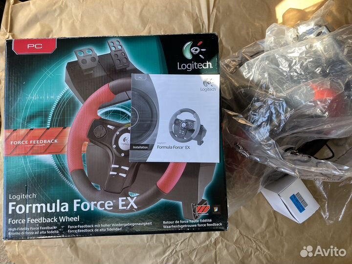 Игровой руль logitech formula force ex