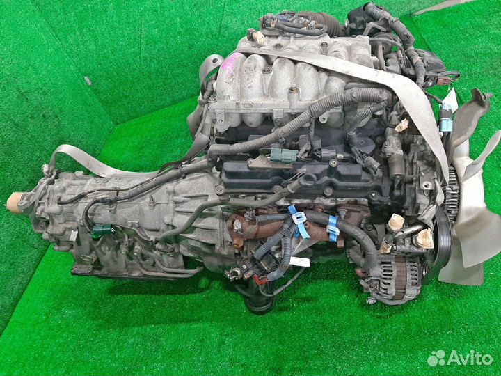 Двигатель в сборе двс nissan elgrand E51 vq35de 20