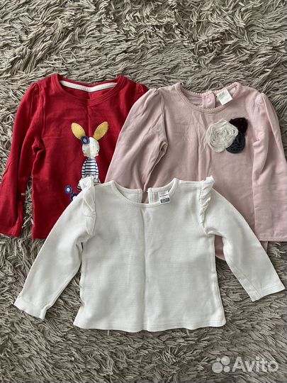 Детские вещи на девочку пакетом 86 92