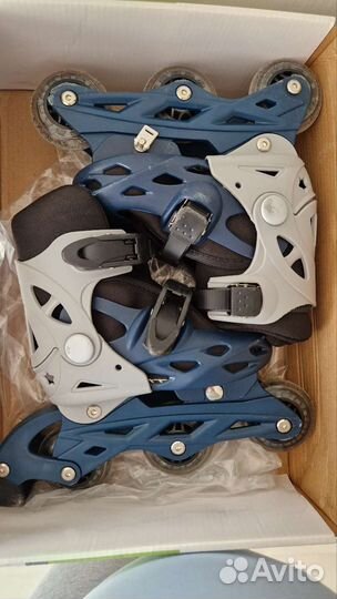 Роликовые коньки детские раздвижные