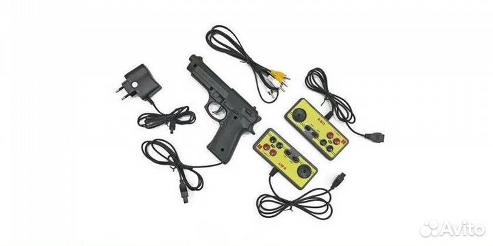 Приставка игровая Dendy Classic (300 игр+пистолет)