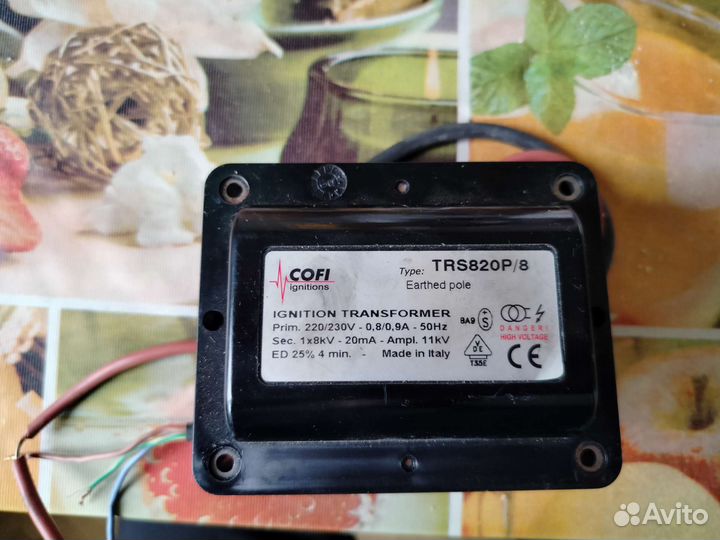 Запальный трансформатор Cofi trs820p/8