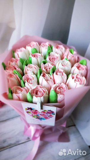 Зефирные букеты