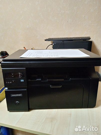 Мфу HP LaserJet m1132 3 в 1 обслужен заправлен