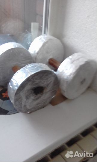 Дачные гантели 17,5+10,5 кг