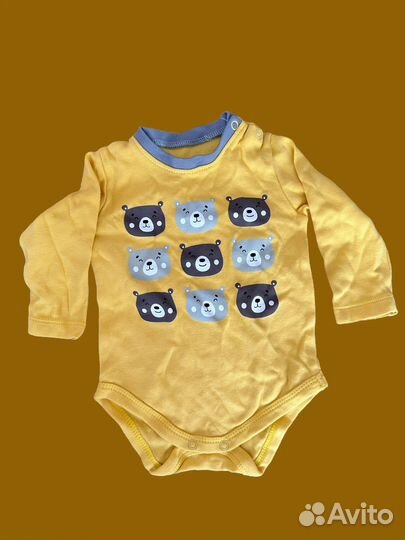 Боди для мальчика 68