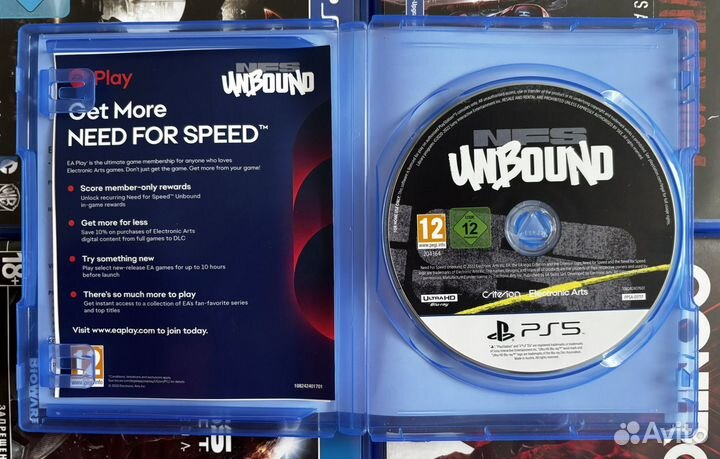 Need for speed unbound диск PS5