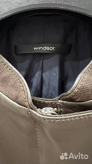 Кожаная куртка женская windsor р. XS