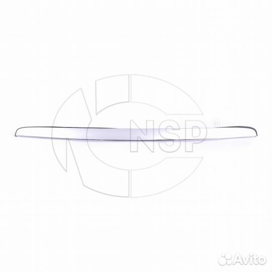 Молдинг капота chevrolet lacetti (хром)