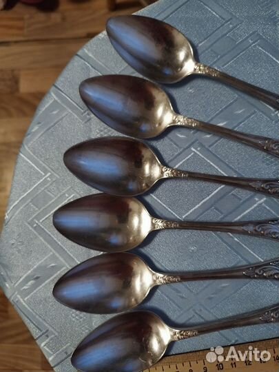 Ложки столовые мельхиоровые СССР