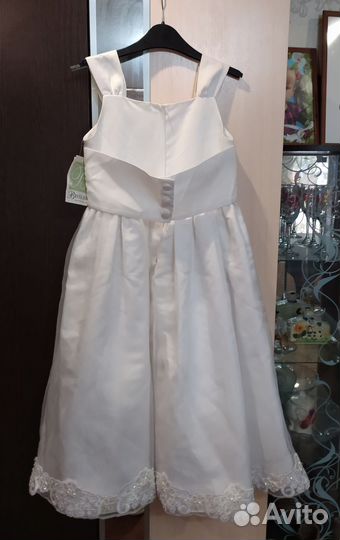 Белое платье для девочки