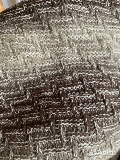 Шарф хомут шерстяной