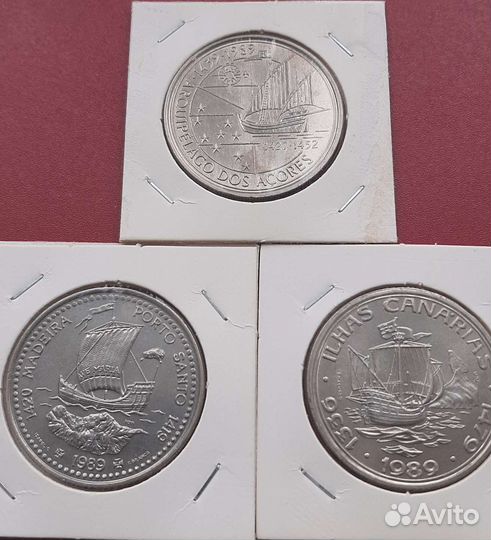 Памятные и юбилейные монеты Португалии