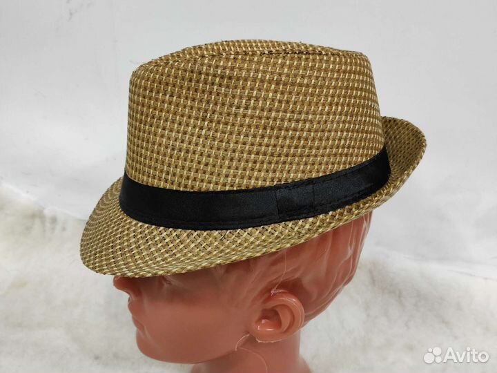 Шляпа мужская лён