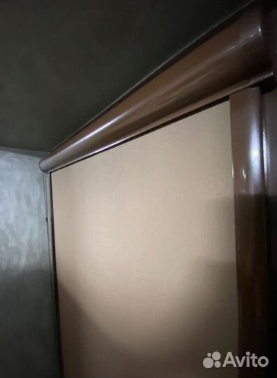 Рулонные шторы в коричневом коробе G6167