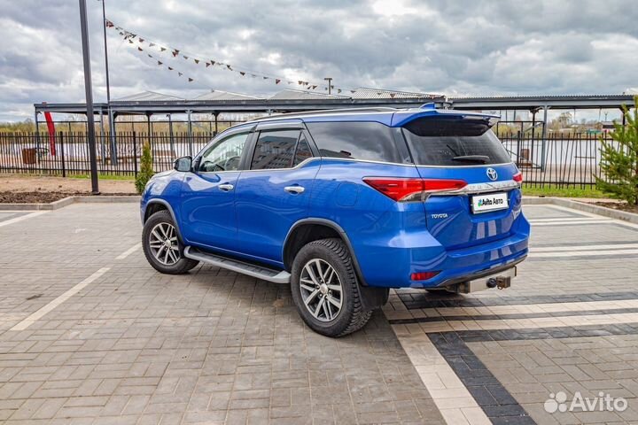 Toyota Fortuner 2.8 AT, 2017, 103 000 км