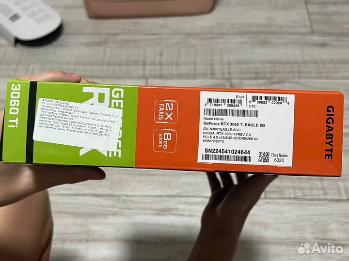 Gigabyte nvidia GeForce RTX 3060 Ti Eagle
