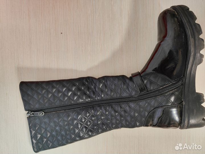 Сапоги демисезонные для девочки р-р 33 - 34