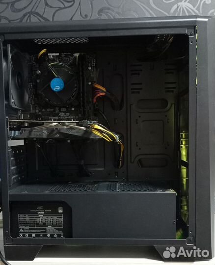 Игровой пк Intel i3 9100F и RX 560 4Gb