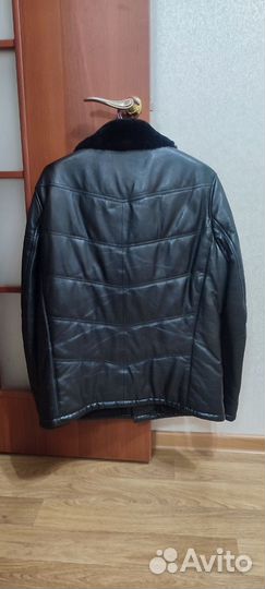 Кожаная куртка мужская