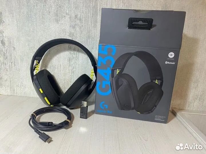 Беспроводные наушники logitech g435