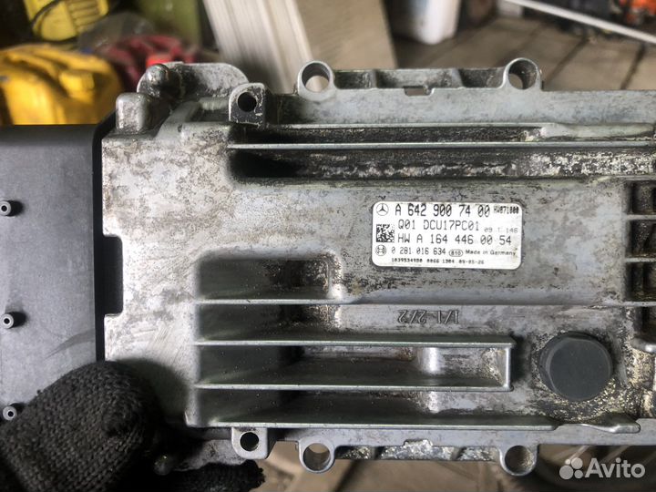 Mercedes ml w164 блок системы нейтрализации