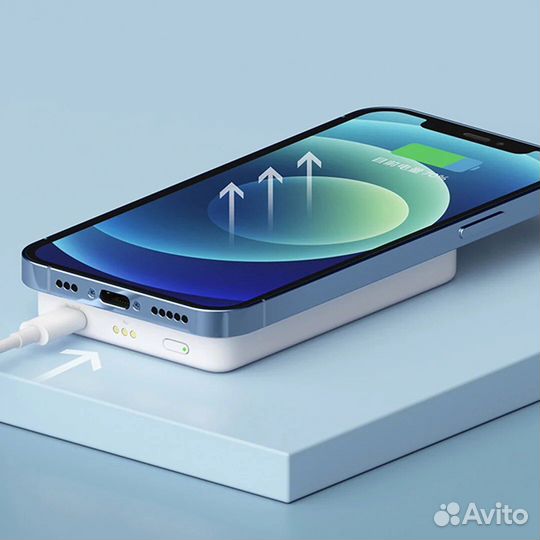 Беспроводной аккумулятор Xiaomi Magnetic Wireless