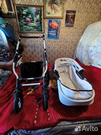 Коляска 3 в 1 Romance Data Paradiso Group