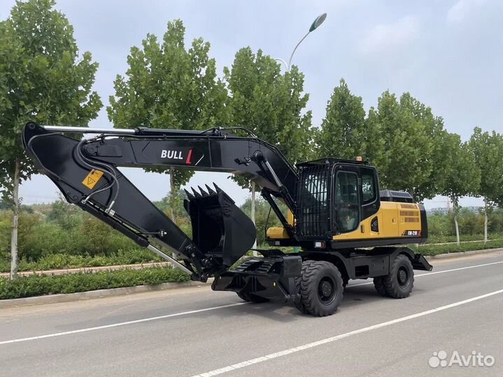 Колёсный экскаватор Bull EW210 Plus, 2023