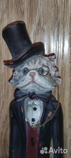 Статуэтка кот в цилиндре